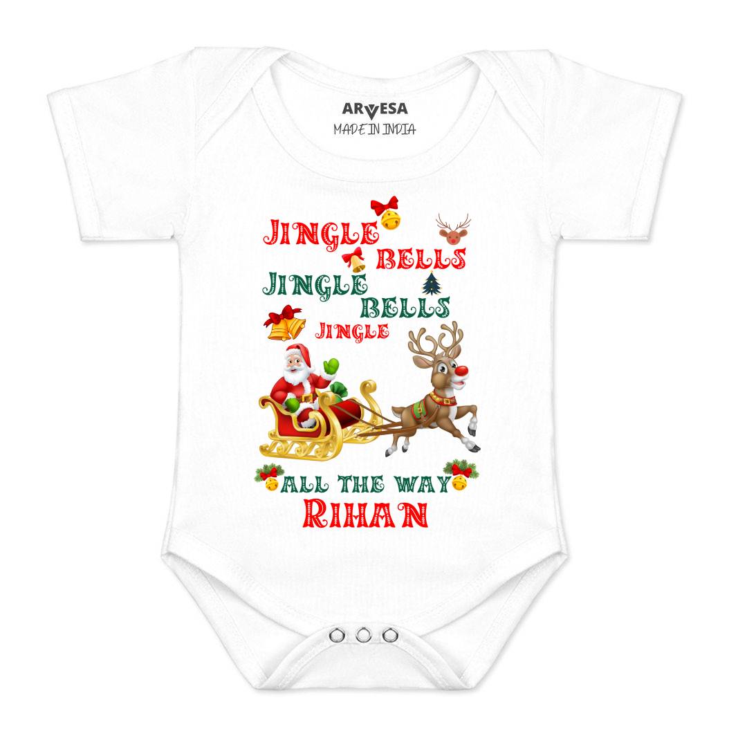 Arvesa Jingle Bell All The Way  Baby Boy & Girl Dress