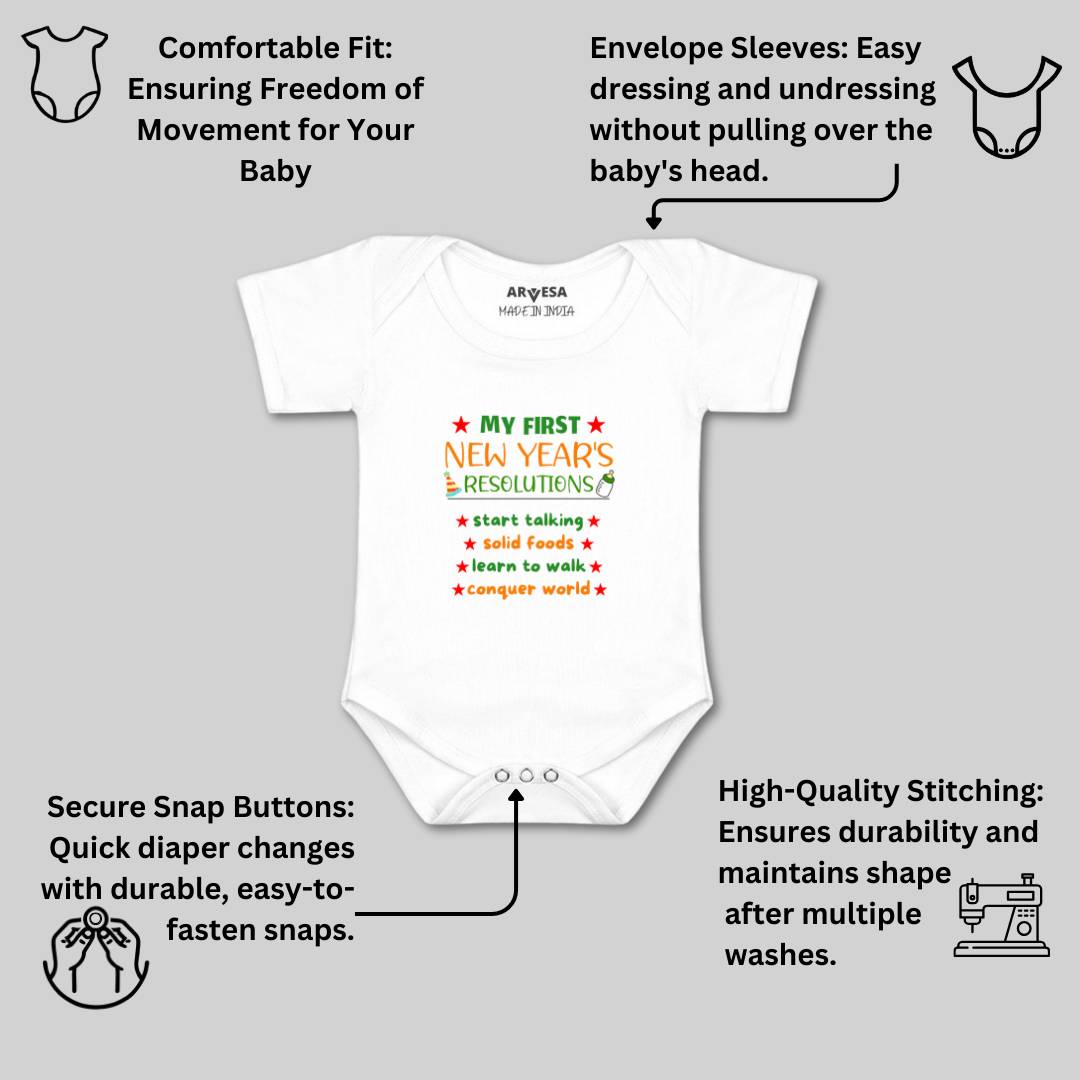 Arvesa Design-529 New Year My First Baby Boy and Baby Girl Dress .
