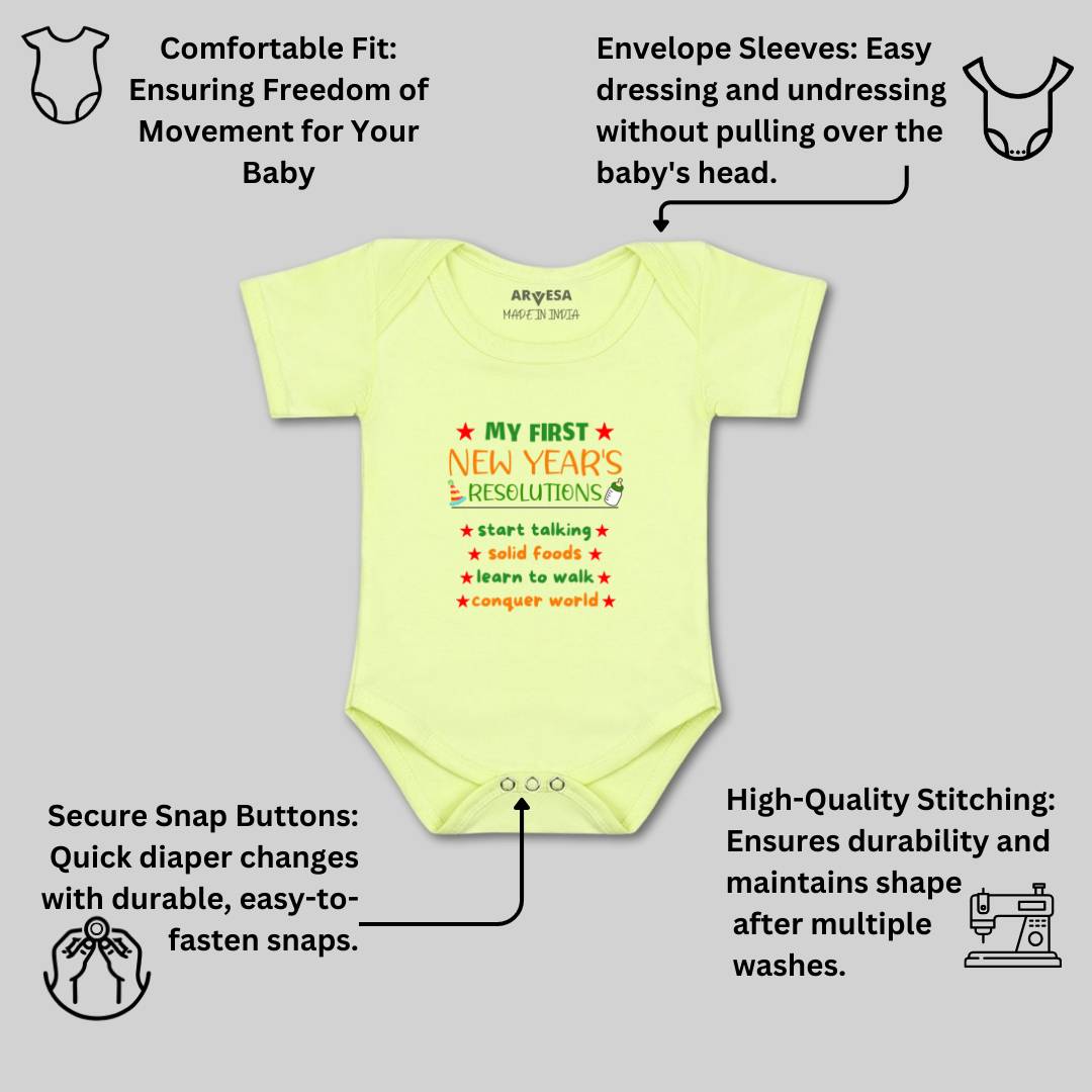Arvesa Design-529 New Year My First Baby Boy and Baby Girl Dress .