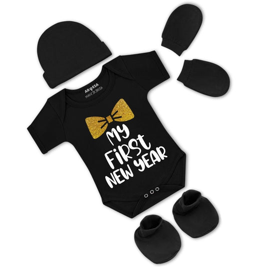 Arvesa Set-541 My First New Year Baby Outfit.