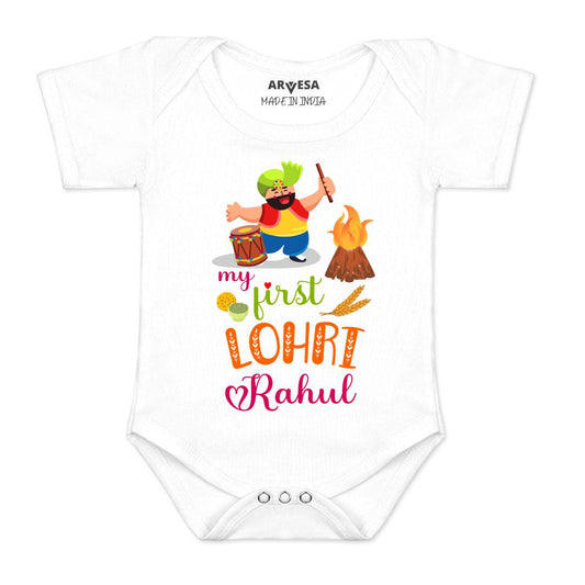 Arvesa My First Lohri  Baby Boy & Girl Dress