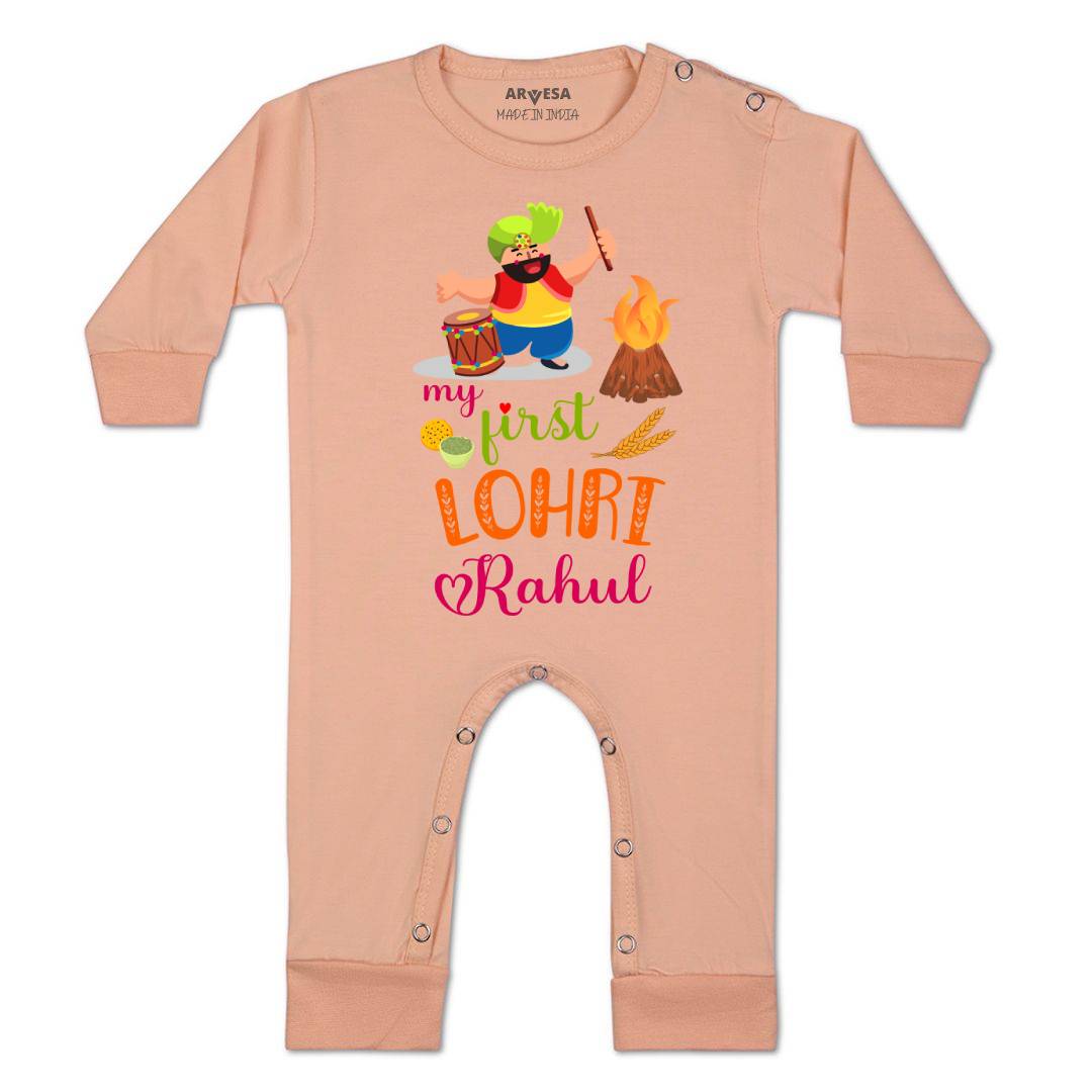Arvesa My First Lohri  Baby Boy & Girl Dress