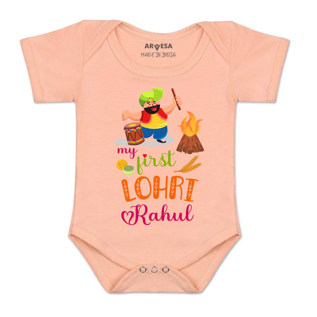 Arvesa My First Lohri  Baby Boy & Girl Dress