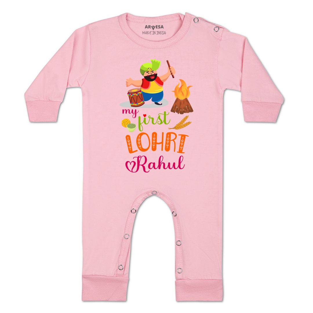 Arvesa My First Lohri  Baby Boy & Girl Dress