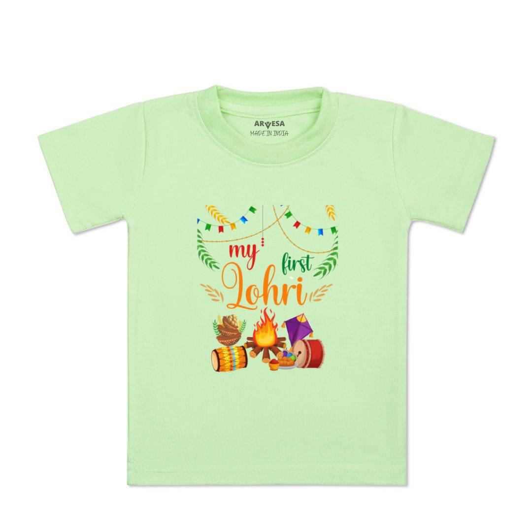 Arvesa Design-575 Lohri My First Baby Boy and Baby Girl Dress .