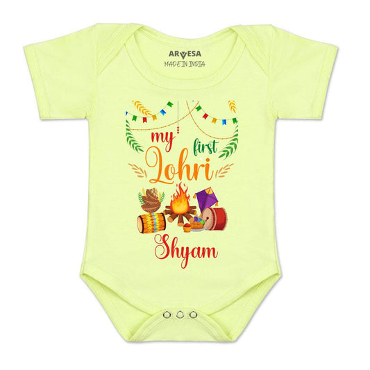 Arvesa My First Lohri  Baby Boy & Girl Dress