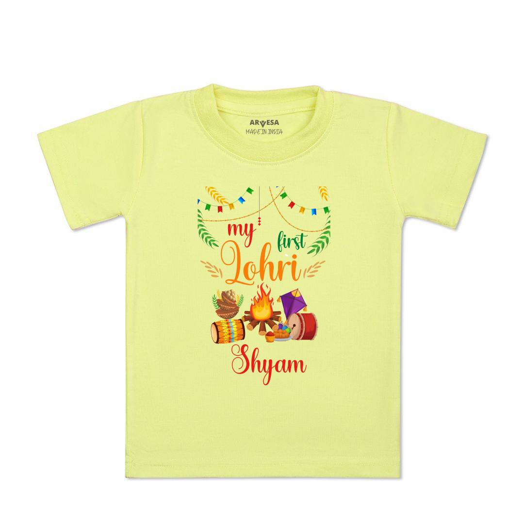 Arvesa My First Lohri  Baby Boy & Girl Dress