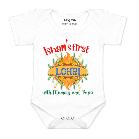 Arvesa My First Lohri  Baby Boy & Girl Dress