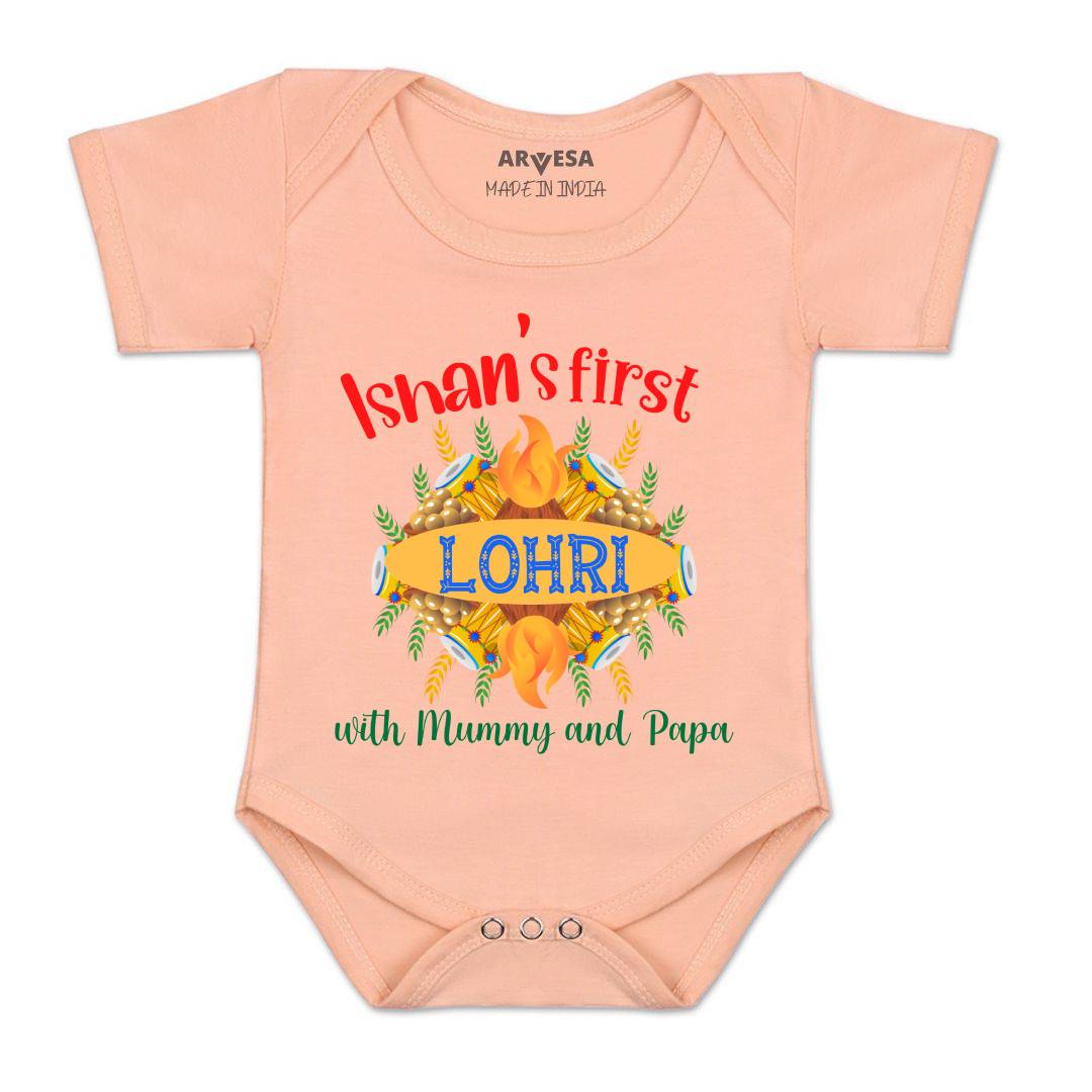 Arvesa My First Lohri  Baby Boy & Girl Dress