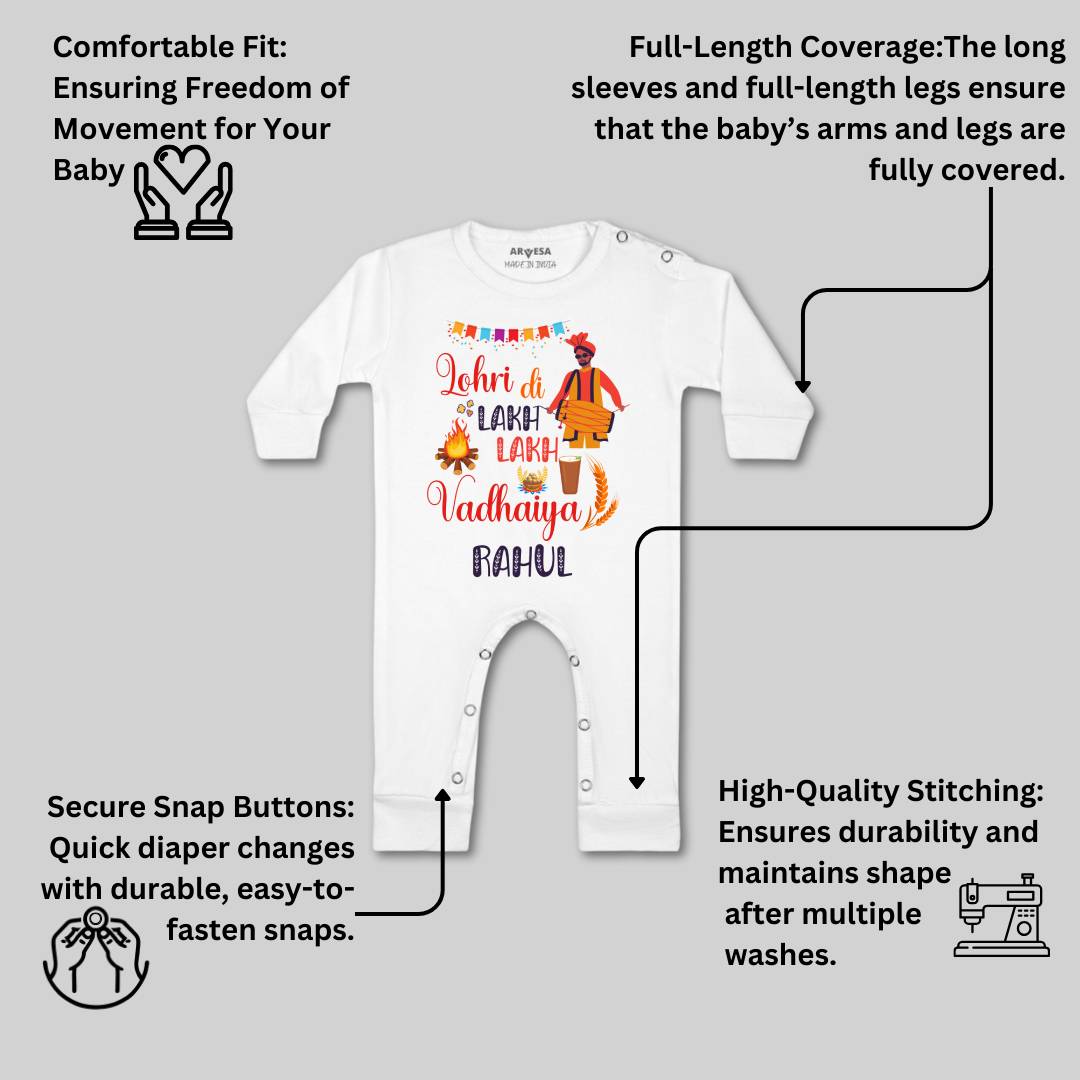 Arvesa Lohri Di Lakh Vadhaiya  Baby Boy & Girl Dress