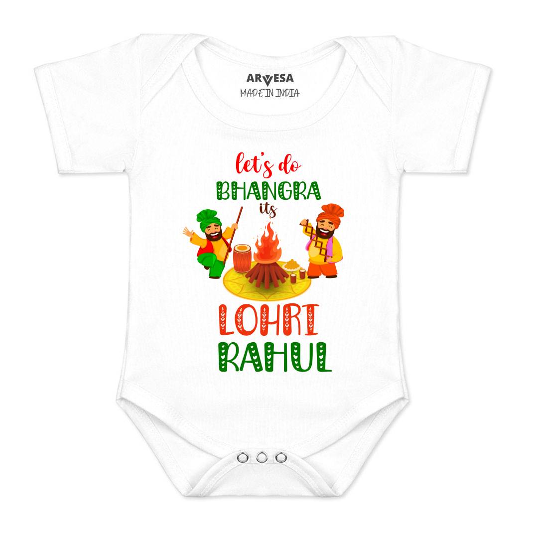 Arvesa It'S Bhangra It Is Lohri  Baby Boy & Girl Dress