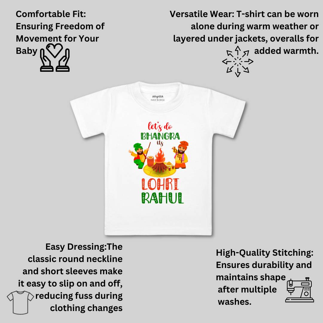 Arvesa It'S Bhangra It Is Lohri  Baby Boy & Girl Dress
