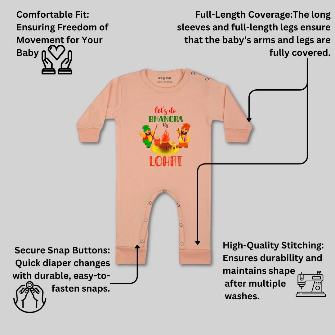 Arvesa Design-582 Lohri My First Baby Boy and Baby Girl Dress .
