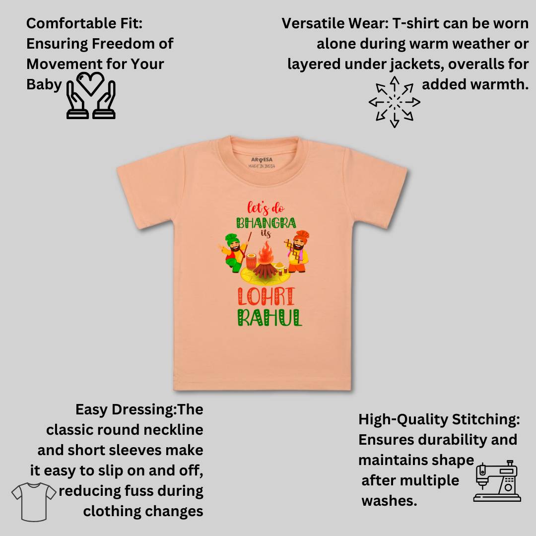 Arvesa It'S Bhangra It Is Lohri  Baby Boy & Girl Dress