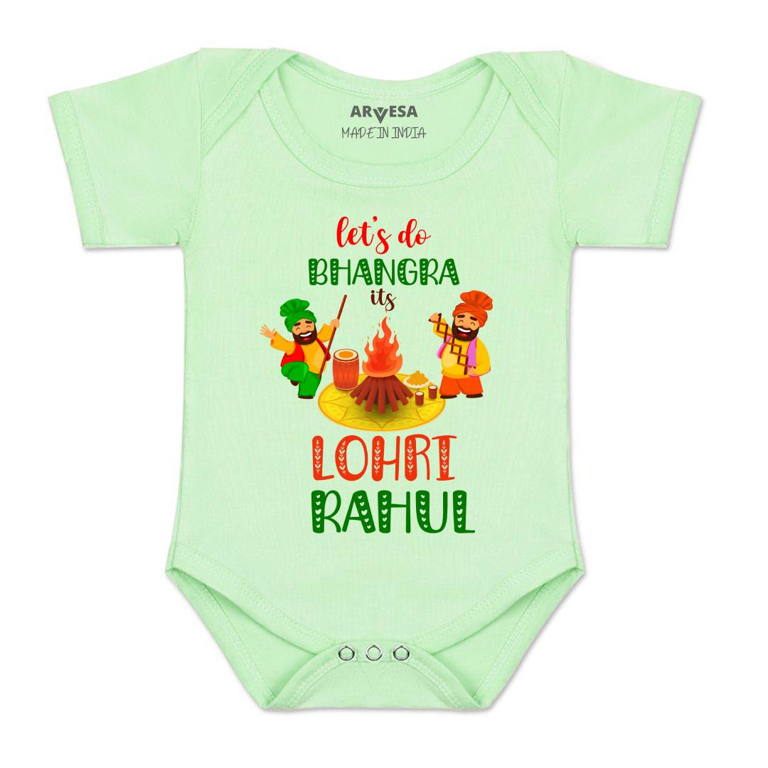 Arvesa It'S Bhangra It Is Lohri  Baby Boy & Girl Dress