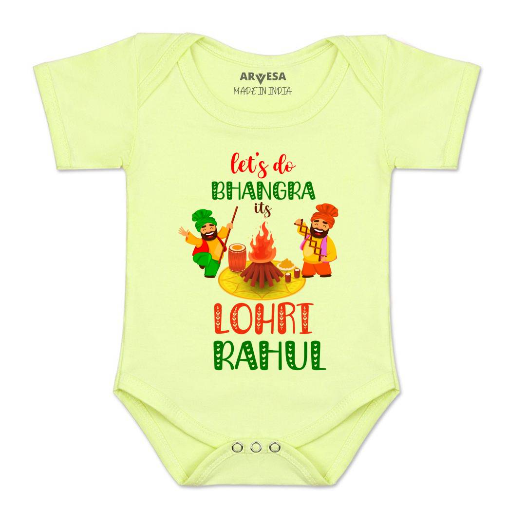 Arvesa It'S Bhangra It Is Lohri  Baby Boy & Girl Dress