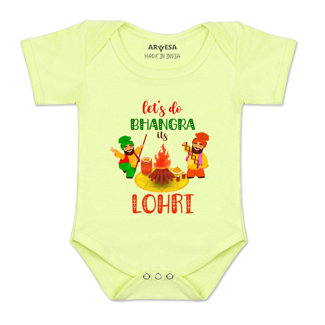 Arvesa Design-582 Lohri My First Baby Boy and Baby Girl Dress .