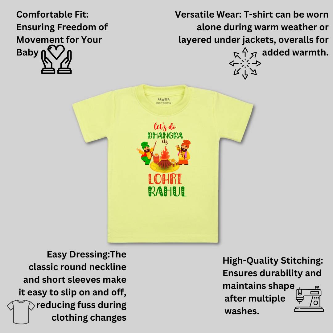 Arvesa It'S Bhangra It Is Lohri  Baby Boy & Girl Dress