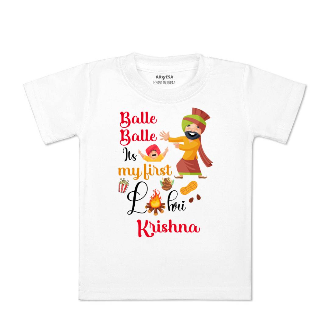 Arvesa My First Lohri  Baby Boy & Girl Dress