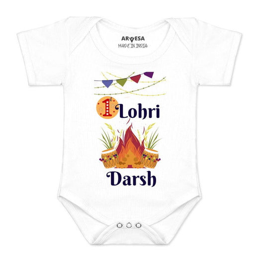 Arvesa My First Lohri  Baby Boy & Girl Dress