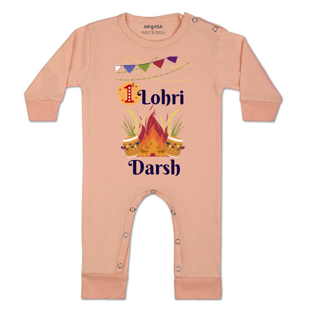 Arvesa My First Lohri  Baby Boy & Girl Dress