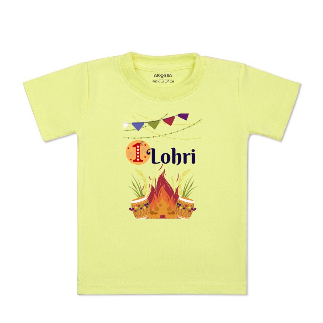 Arvesa Design-599 Lohri My First Baby Boy and Baby Girl Dress .
