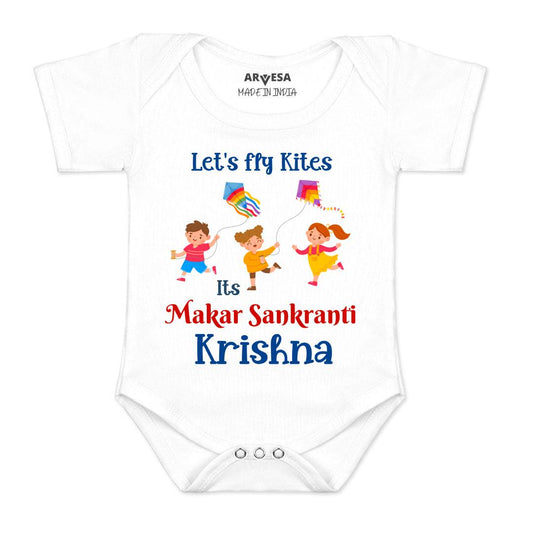 Arvesa Let'S Fly Kites  Baby Boy & Girl Dress