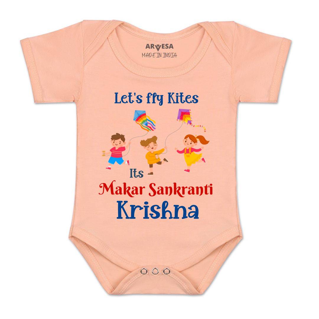 Arvesa Let'S Fly Kites  Baby Boy & Girl Dress