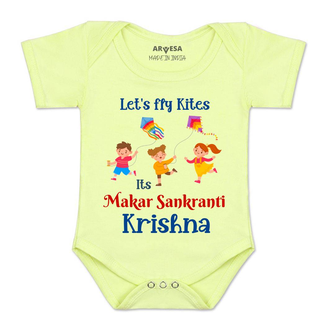Arvesa Let'S Fly Kites  Baby Boy & Girl Dress
