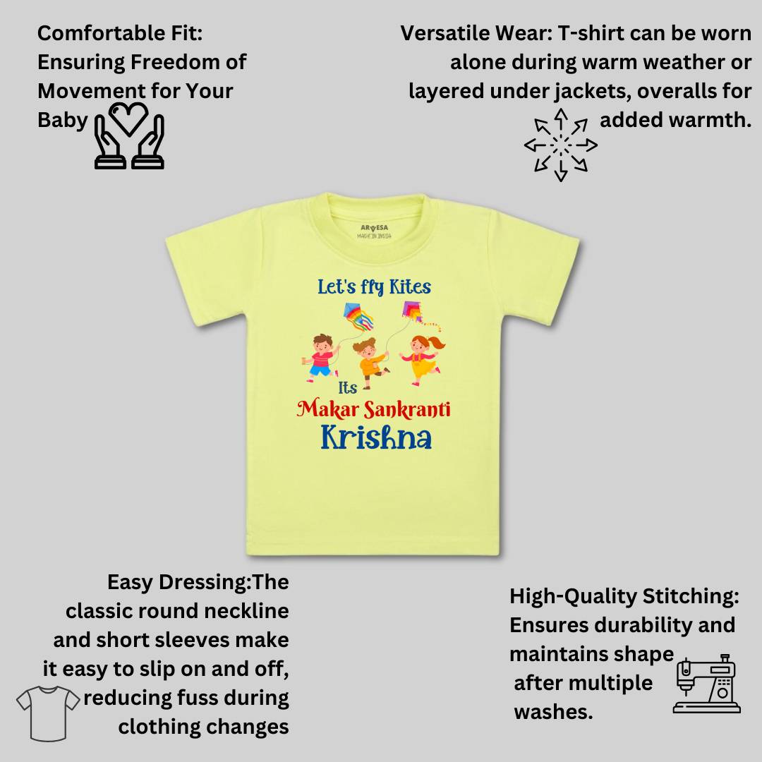 Arvesa Let'S Fly Kites  Baby Boy & Girl Dress