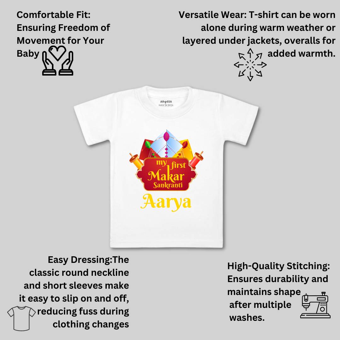 Arvesa My First Makar sankranti  Baby Boy & Girl Dress