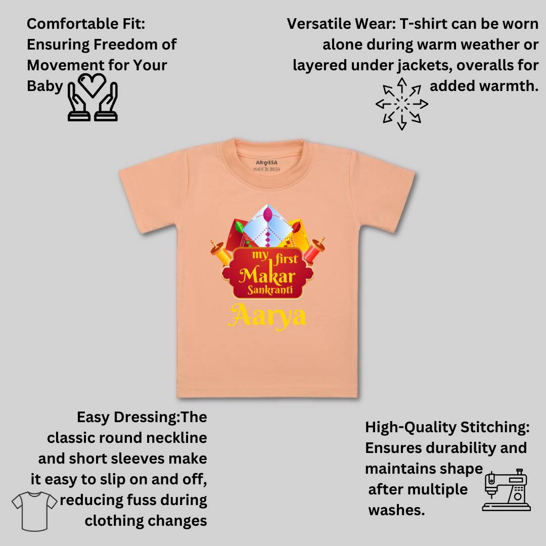 Arvesa My First Makar sankranti  Baby Boy & Girl Dress