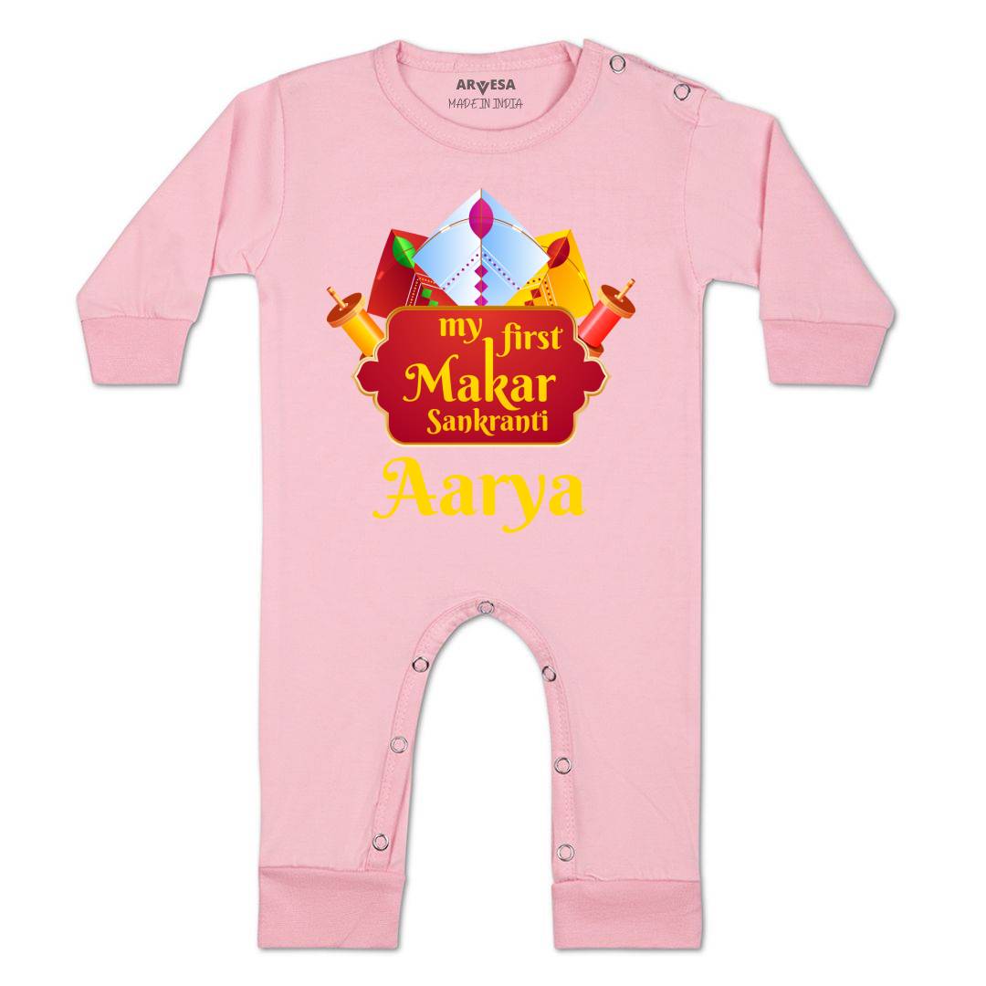 Arvesa My First Makar sankranti  Baby Boy & Girl Dress
