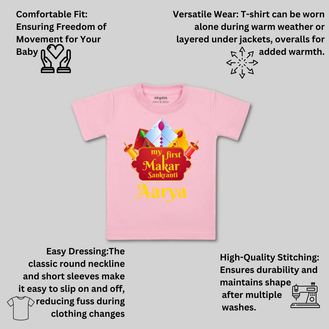 Arvesa My First Makar sankranti  Baby Boy & Girl Dress