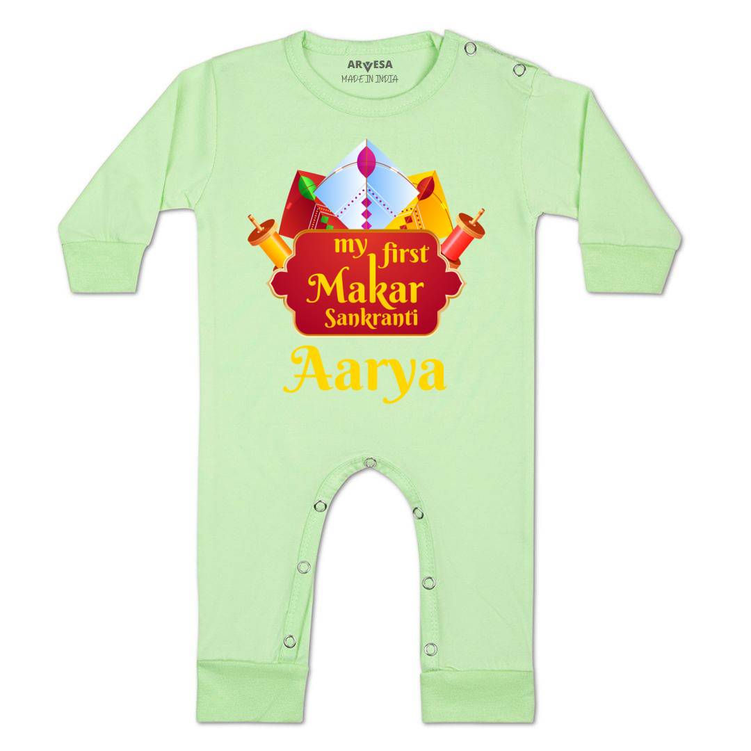 Arvesa My First Makar sankranti  Baby Boy & Girl Dress