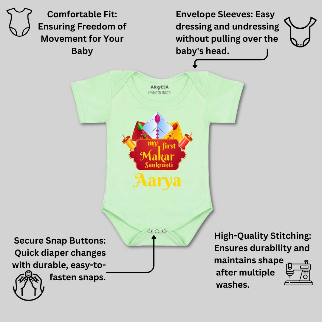 Arvesa My First Makar sankranti  Baby Boy & Girl Dress