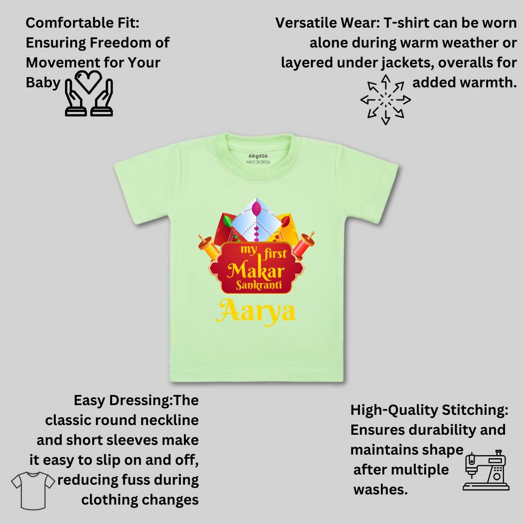 Arvesa My First Makar sankranti  Baby Boy & Girl Dress
