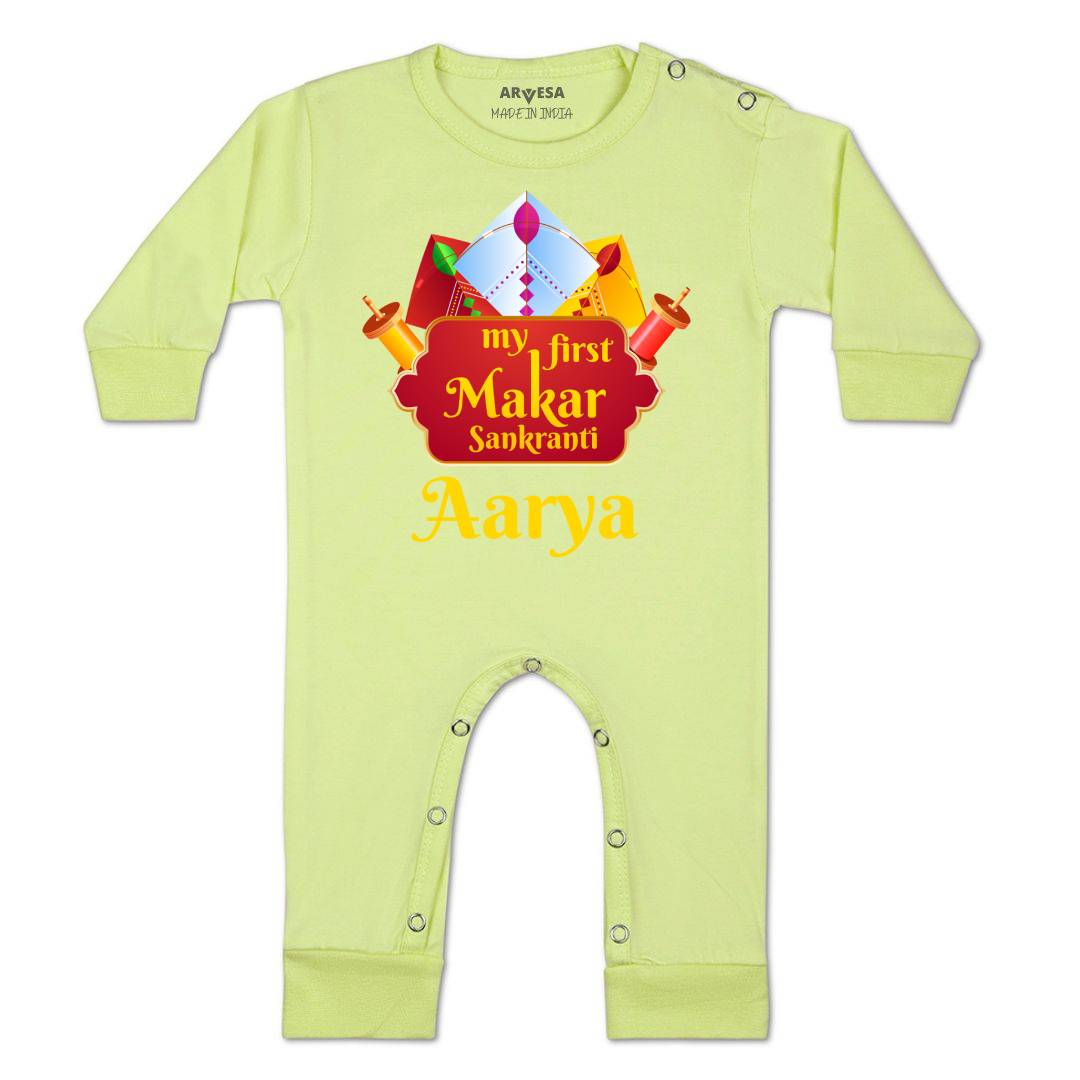 Arvesa My First Makar sankranti  Baby Boy & Girl Dress