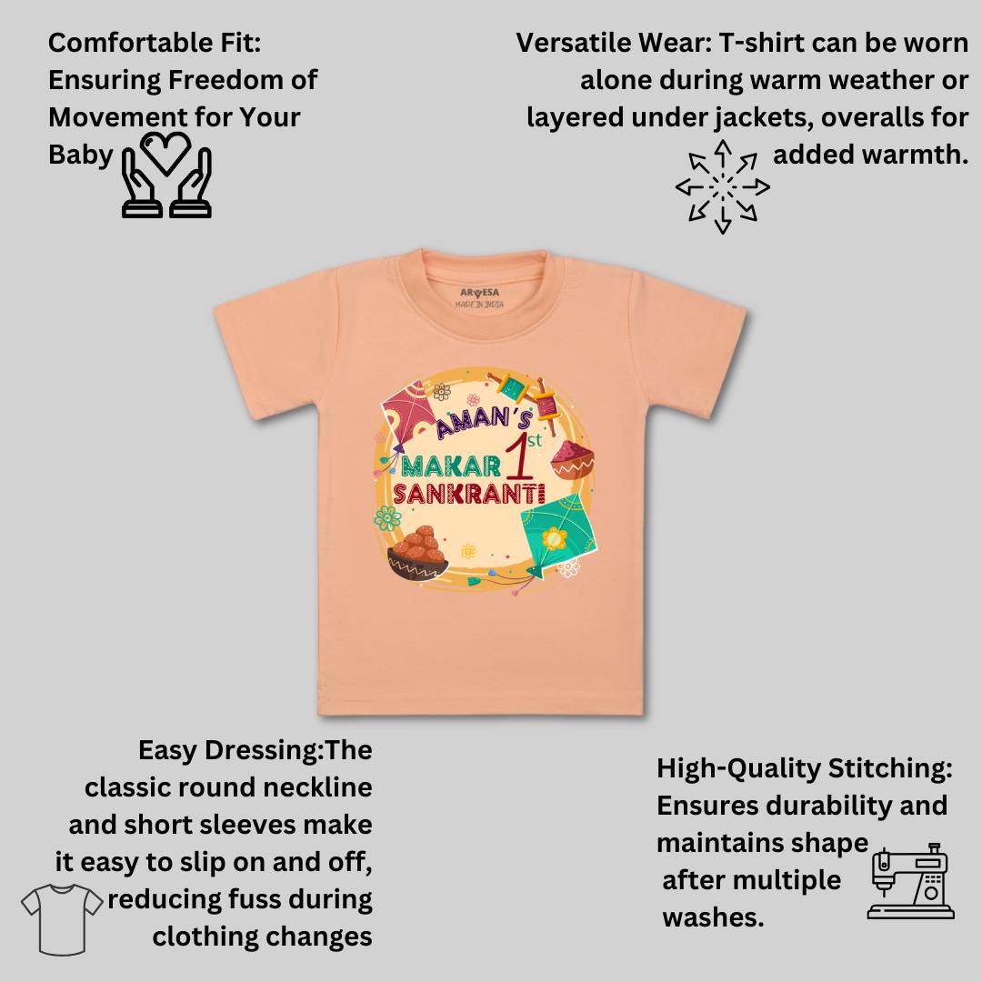 Arvesa My First Makar sankranti  Baby Boy & Girl Dress