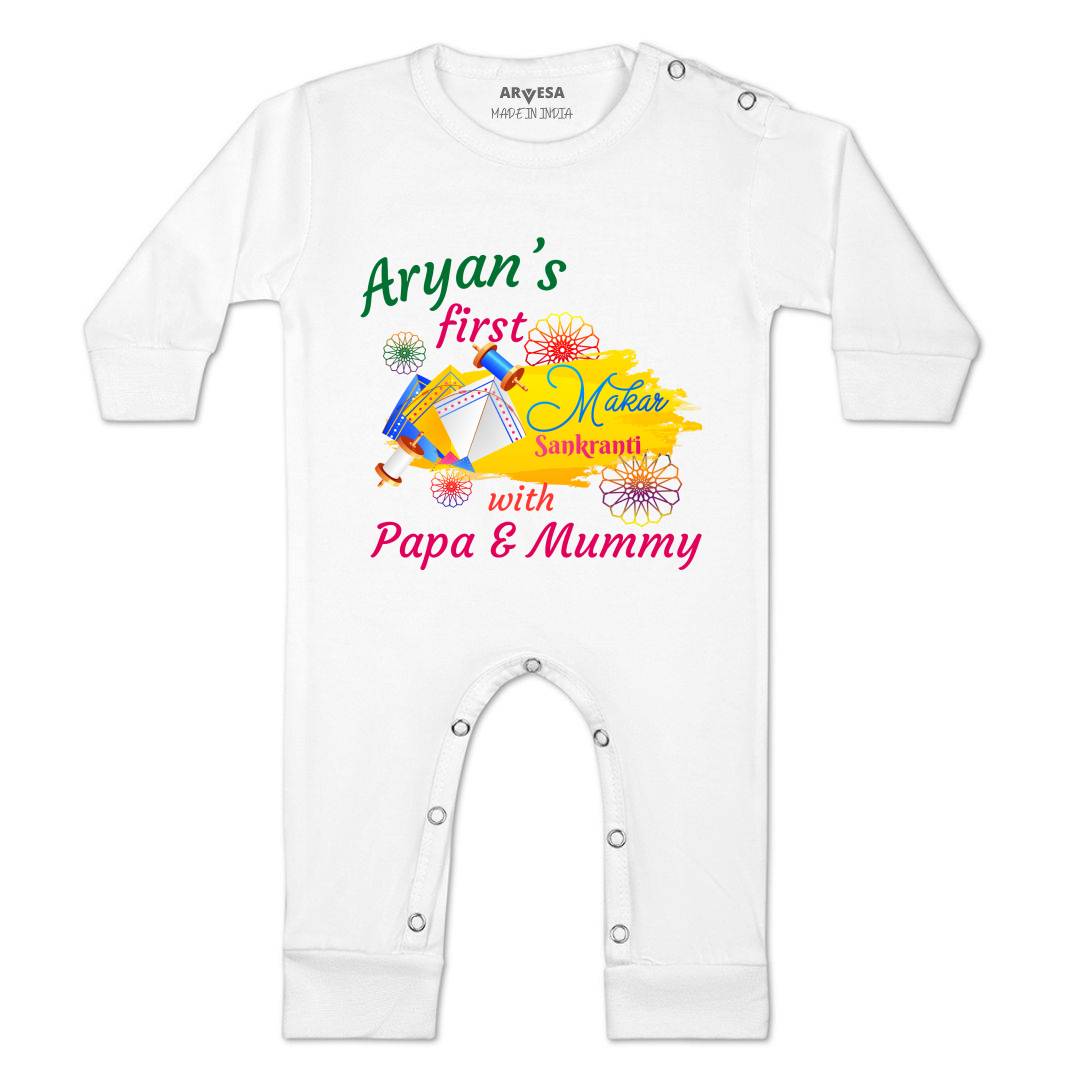 Arvesa My First Makar sankranti  Baby Boy & Girl Dress