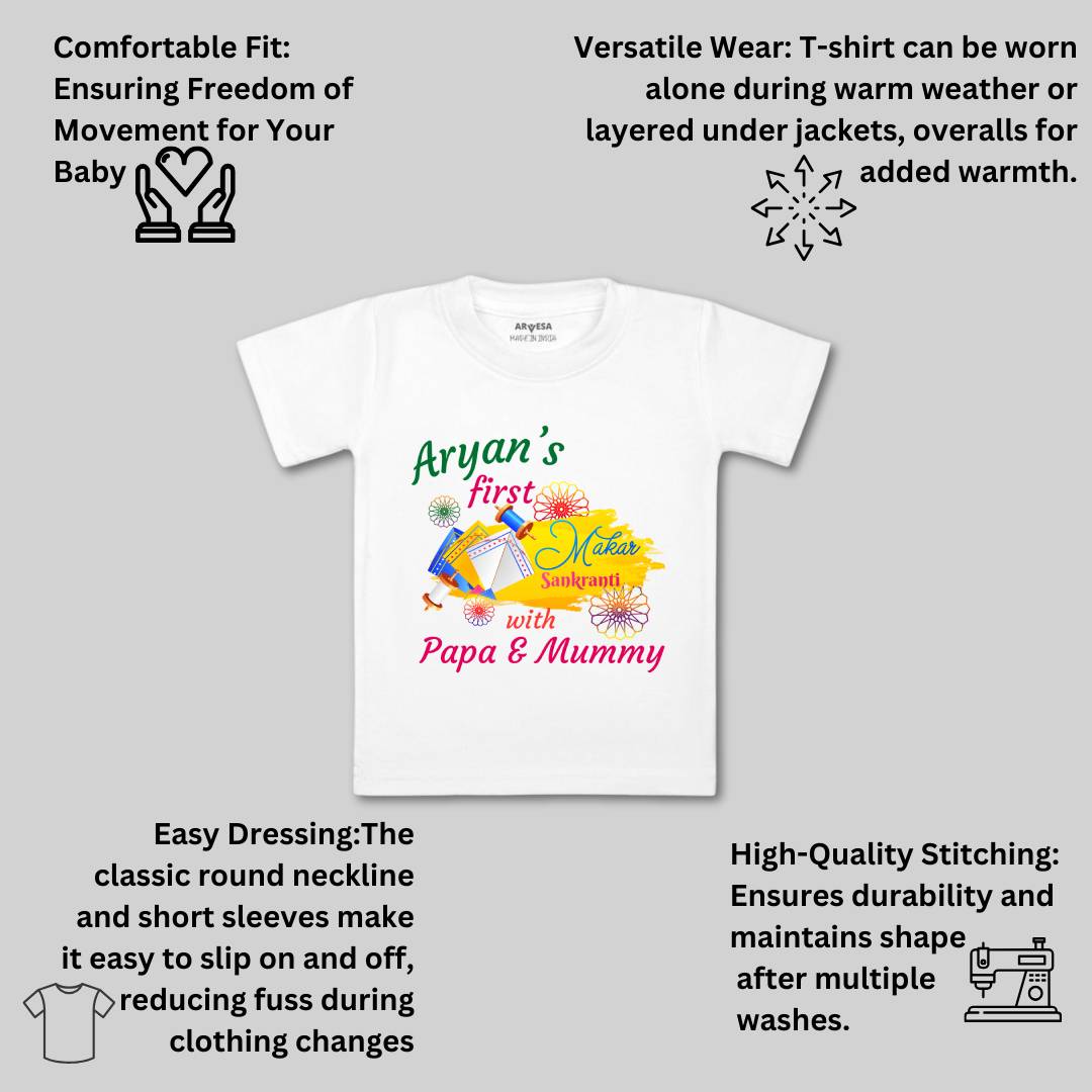 Arvesa My First Makar sankranti  Baby Boy & Girl Dress