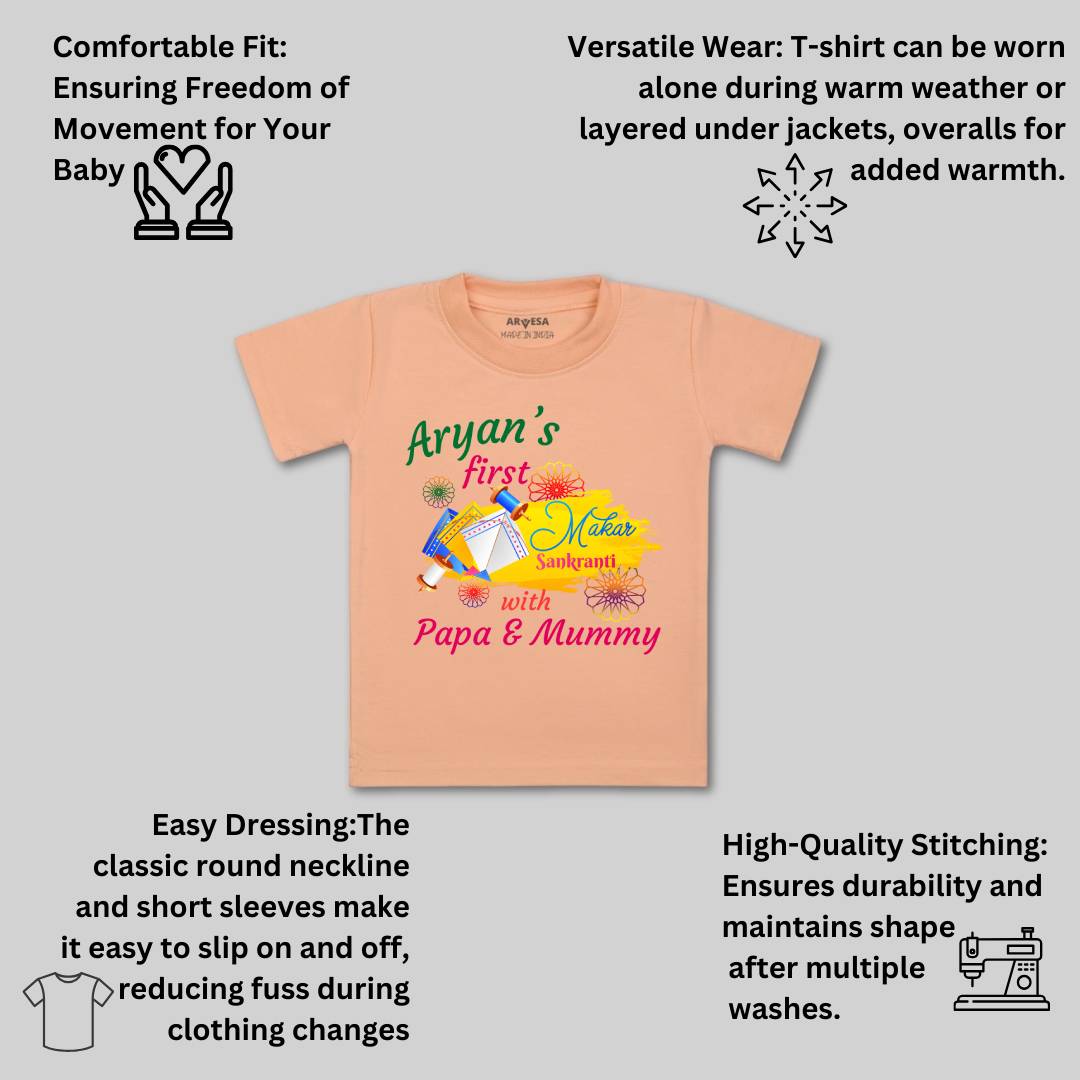 Arvesa My First Makar sankranti  Baby Boy & Girl Dress