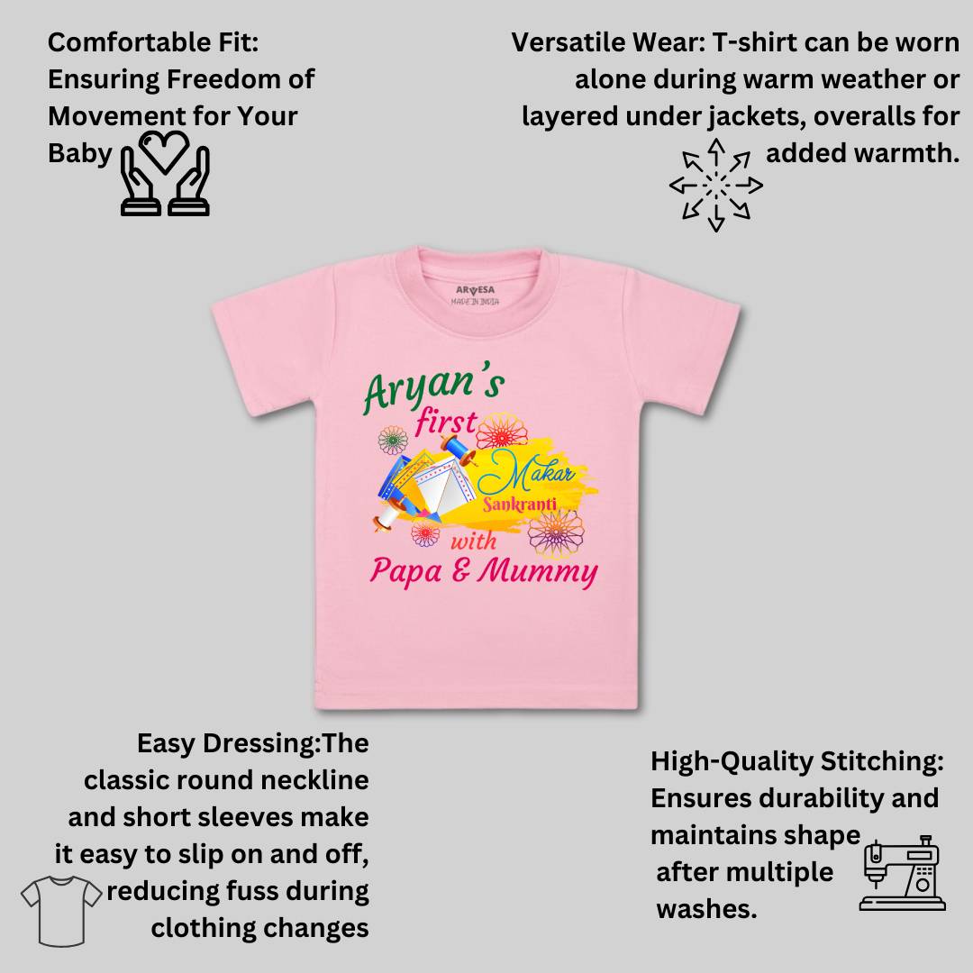 Arvesa My First Makar sankranti  Baby Boy & Girl Dress
