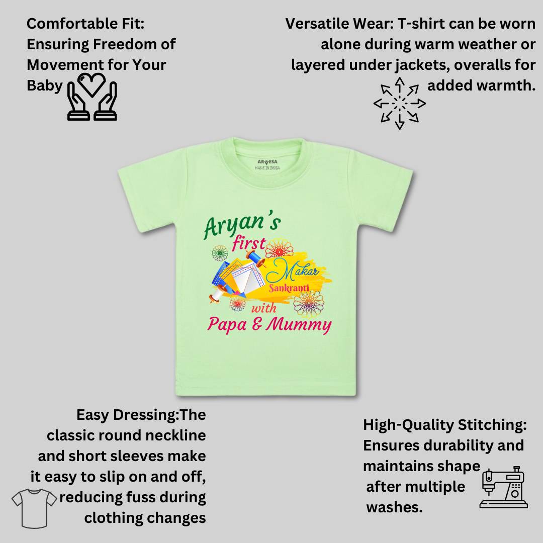 Arvesa My First Makar sankranti  Baby Boy & Girl Dress