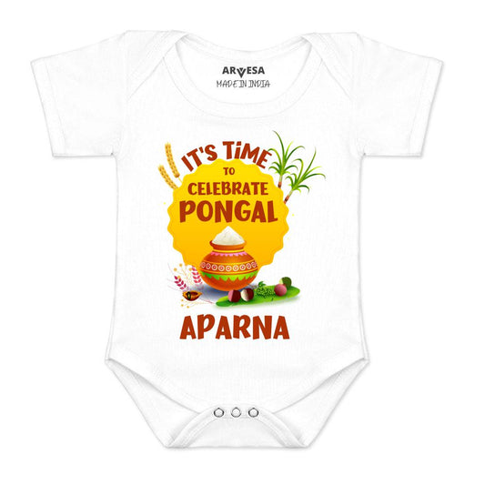 Arvesa Time To Celebrate Pongal  Baby Boy & Girl Dress