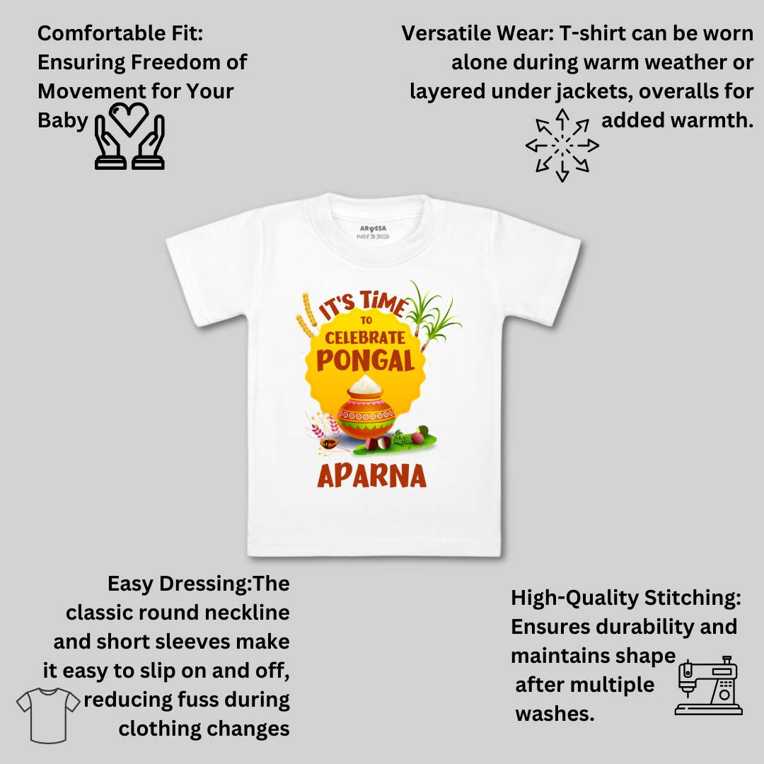 Arvesa Time To Celebrate Pongal  Baby Boy & Girl Dress