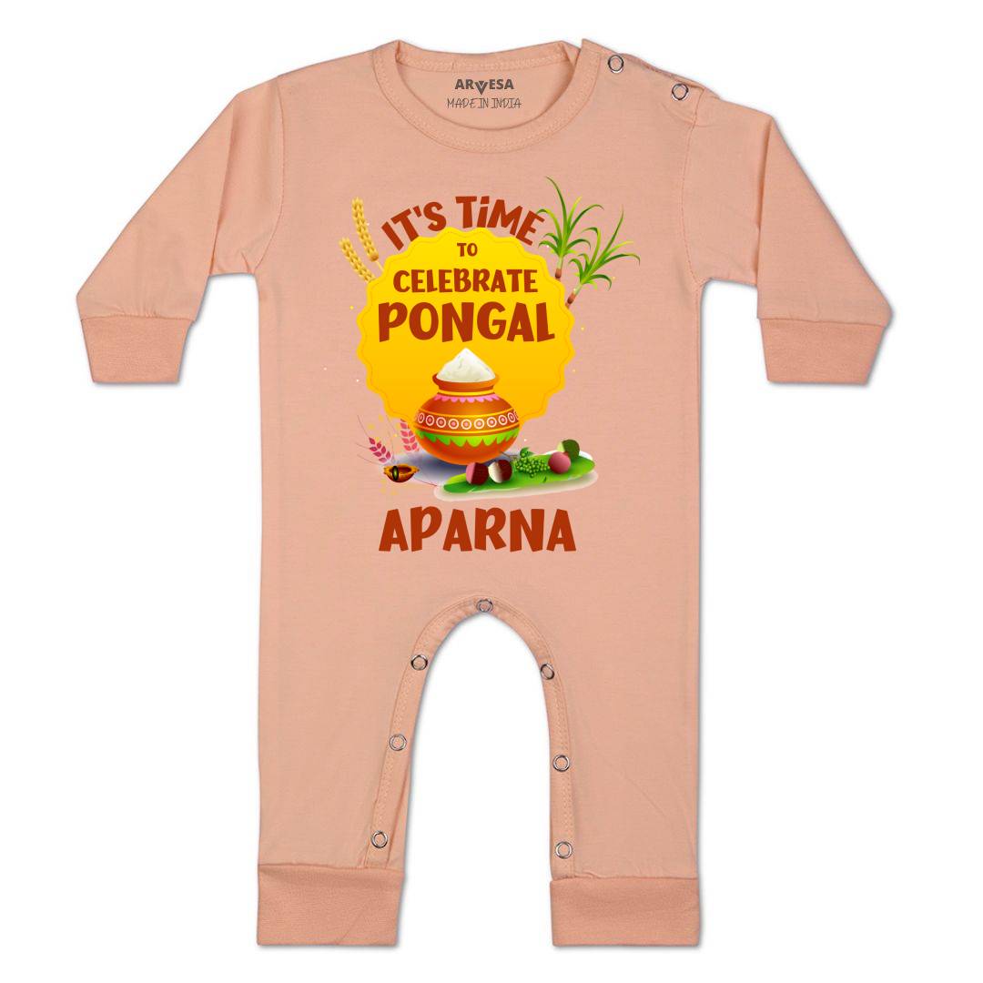 Arvesa Time To Celebrate Pongal  Baby Boy & Girl Dress