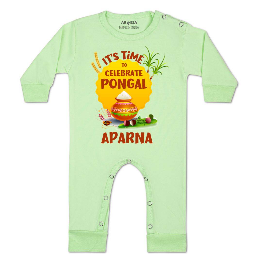 Arvesa Time To Celebrate Pongal  Baby Boy & Girl Dress