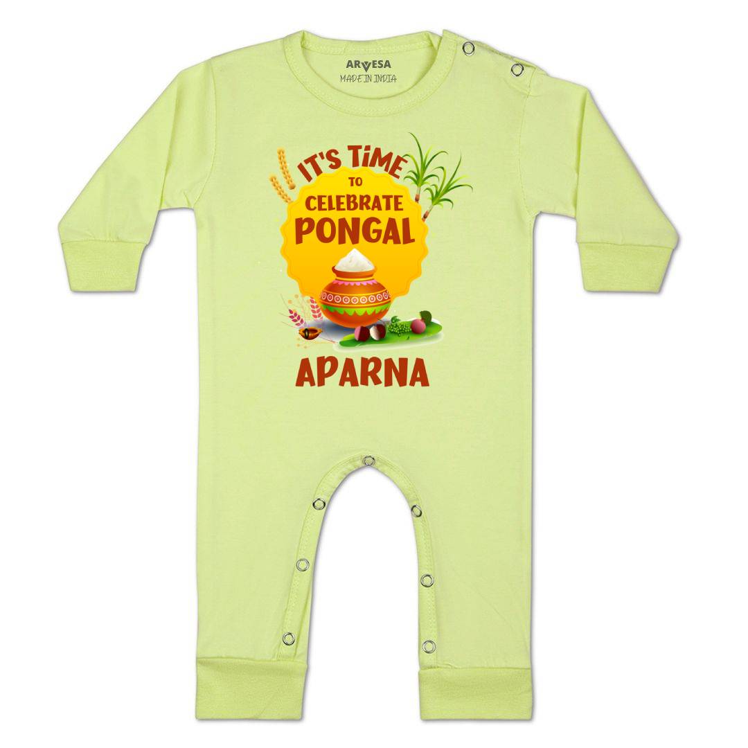 Arvesa Time To Celebrate Pongal  Baby Boy & Girl Dress