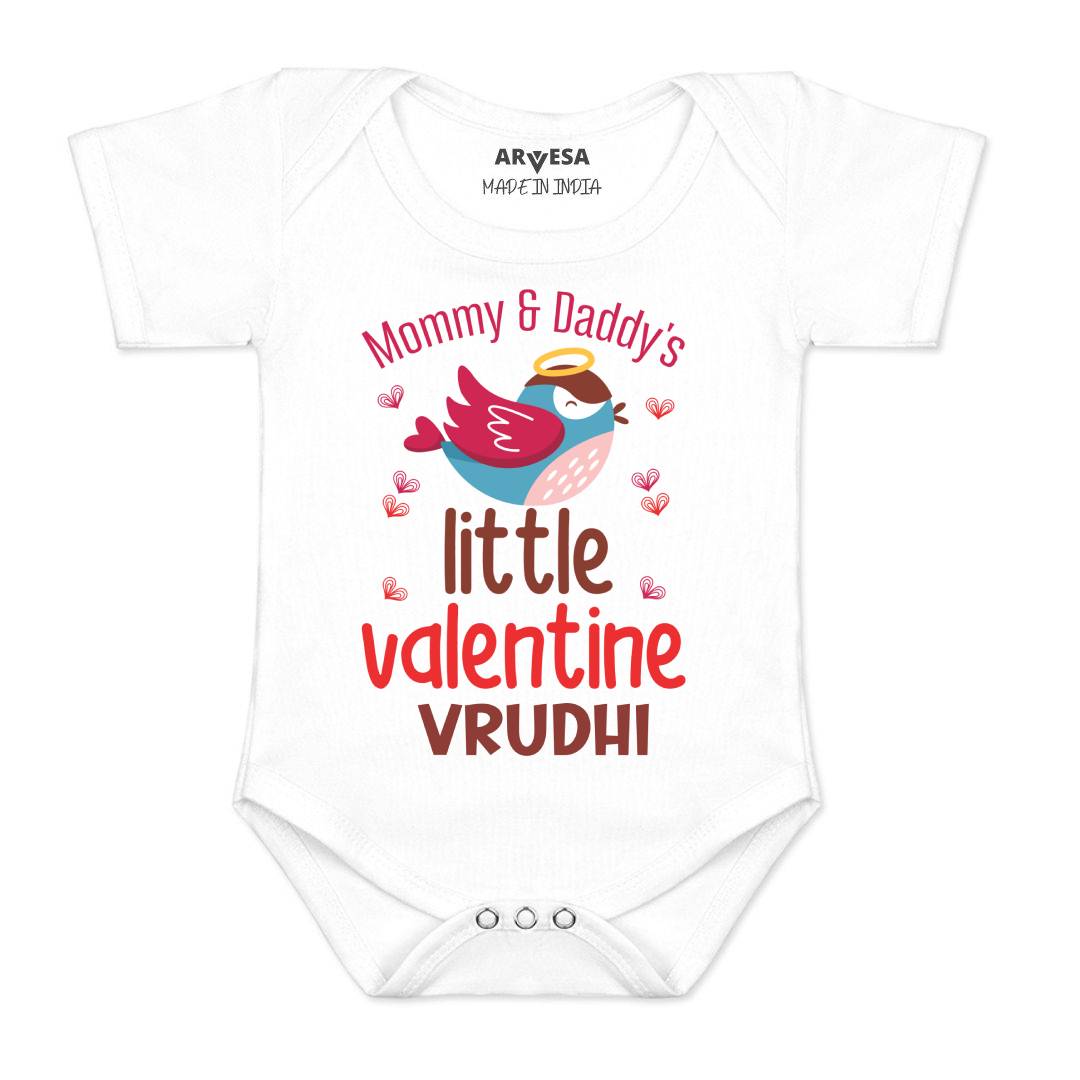 Arvesa Mommy And Daddy Little Valentine  Baby Boy & Girl Dress